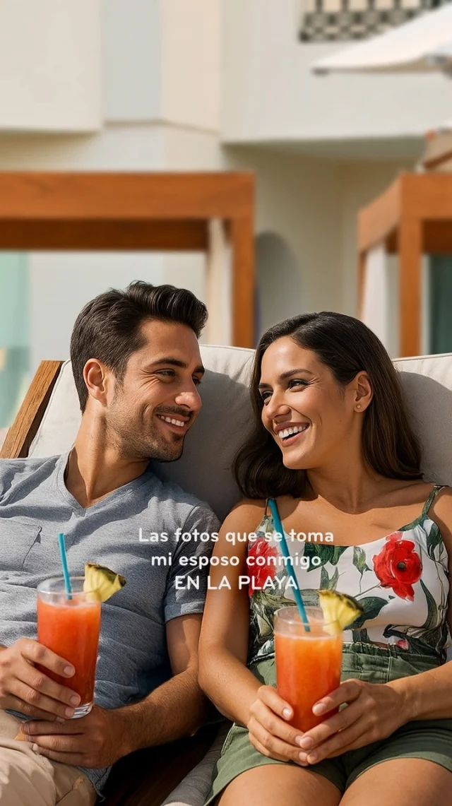 Los esposos siempre antes de irse a playa: